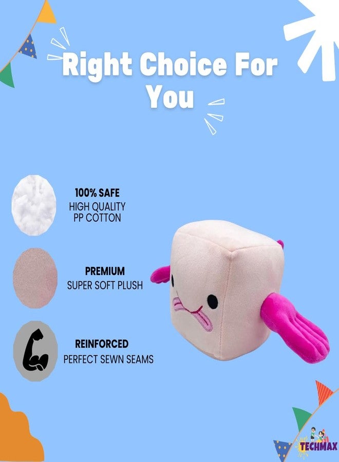 TechMax Solution لعبة TechMax Solution القطيفة الناعمة المربعة اللطيفة الحزينة - Image 3